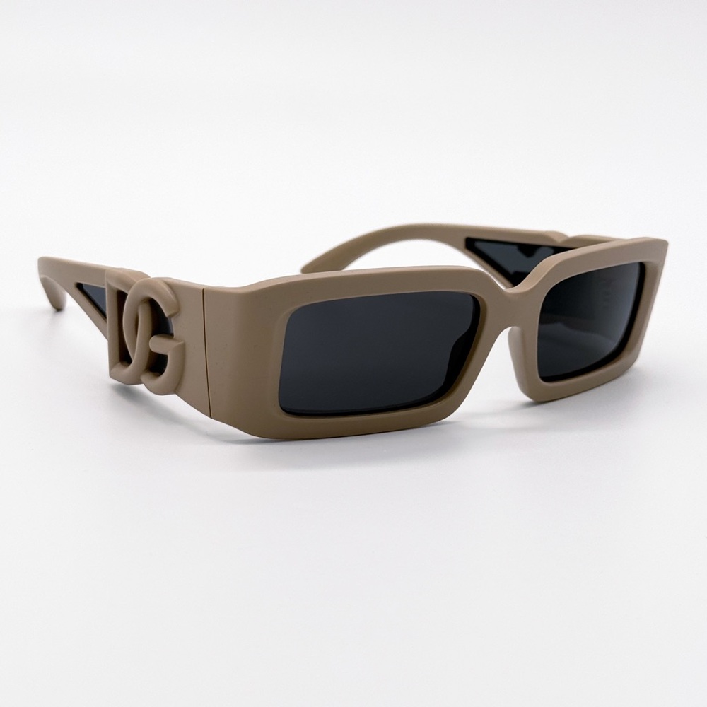NEW DOLCE&GABBANA DG6197 3292/87 BEIGE UNISEX SUNGLASSES DG6197 329287